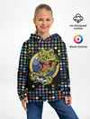 Детское худи / Динозавр-игрок