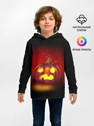 Детское худи / Тыква фонарь