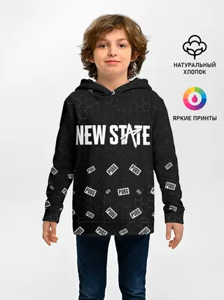 Детское худи / ПАБГ New State - Соты