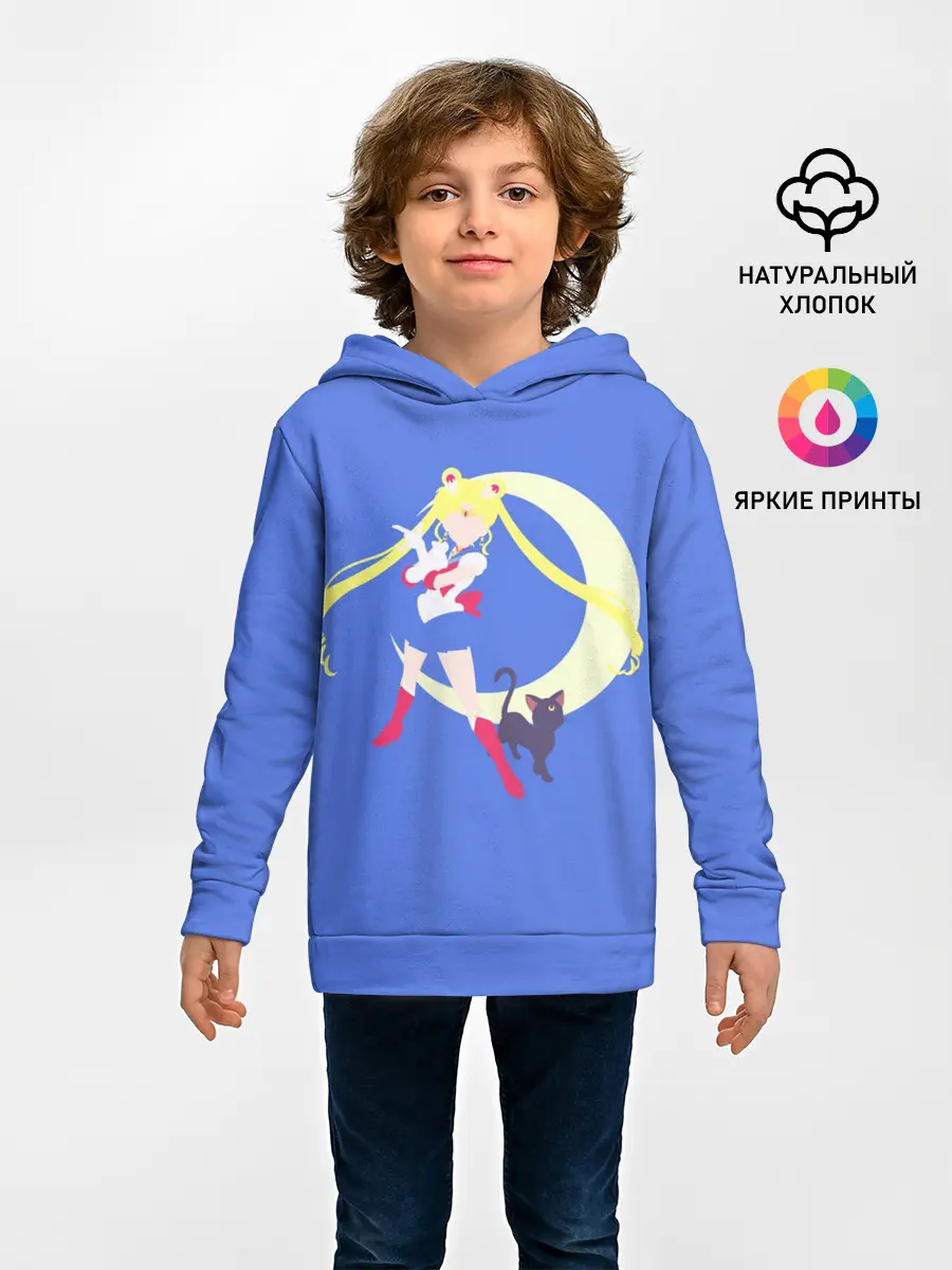 Детское худи / СЕЙЛОР И КИСА