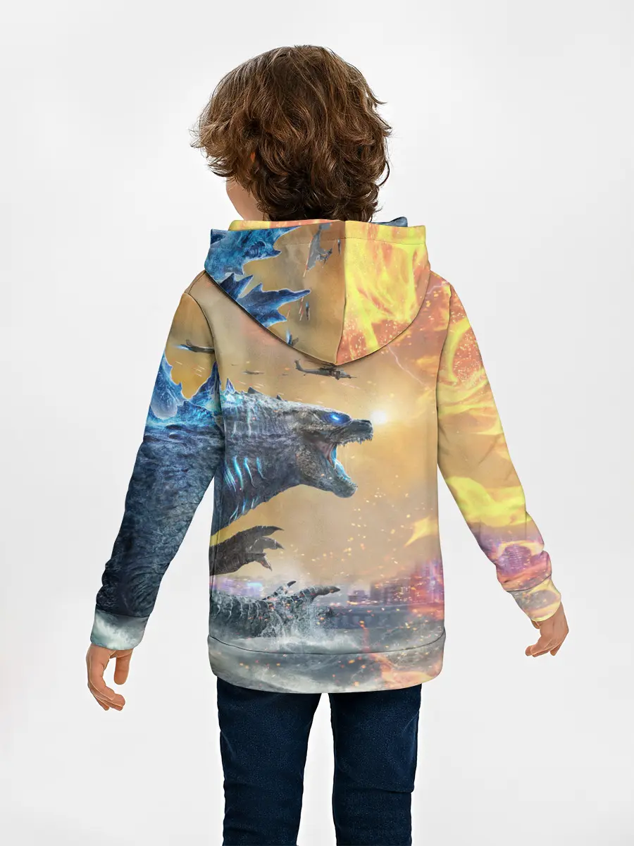 Детское худи / ГОДЗИЛЛА АТАКУЕТ!