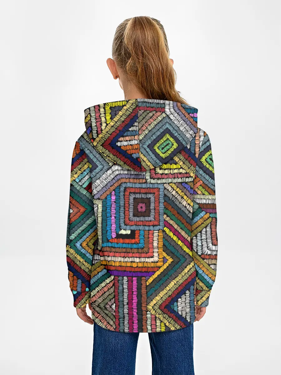 Детское худи / Этнический орнамент