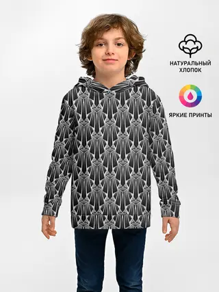 Детское худи / Узор Арт деко