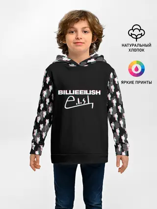 Детское худи / BILLIE EILISH GLITCH