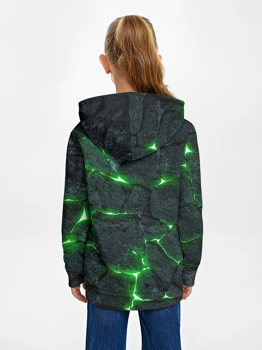 Детское худи / ЗЕЛЁНОЕ ИЗЛУЧЕНИЕ