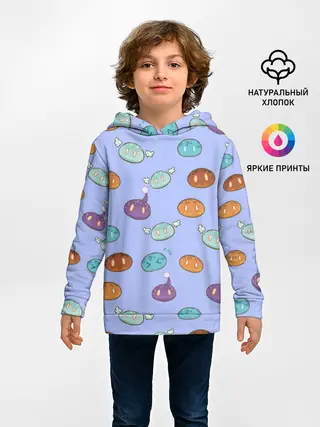 Детское худи / Genshin impact Slimes | Слаймы