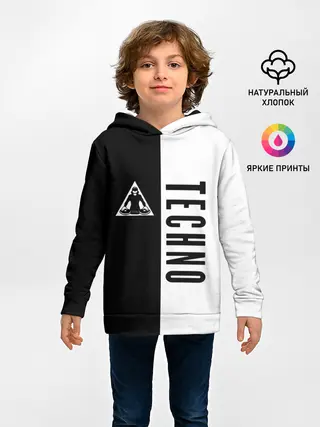 Детское худи / Techno