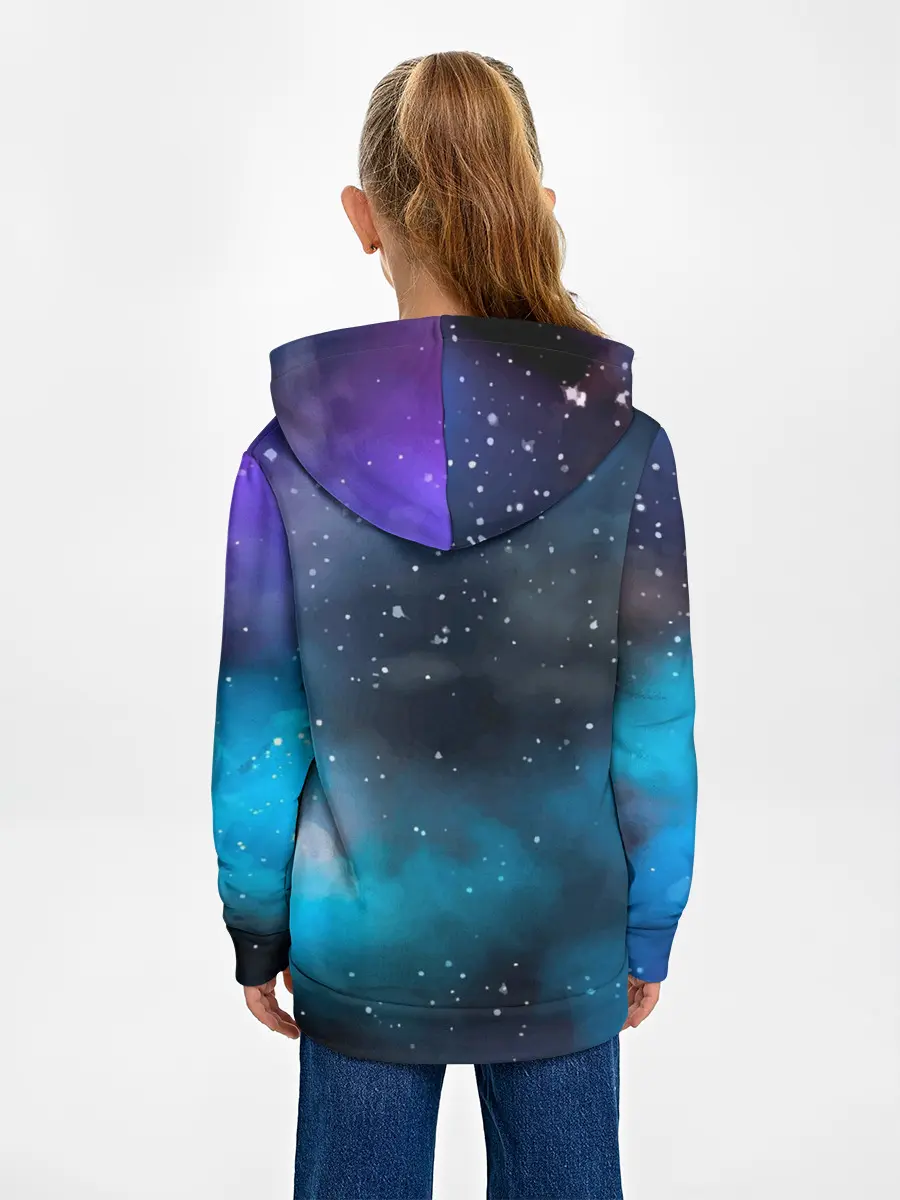 Детское худи / Рисованный Космос