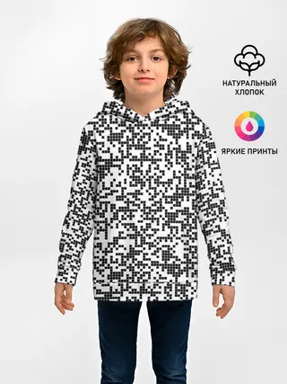 Детское худи / Пиксельный Узор