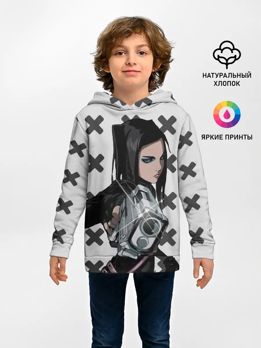 Детское худи / Риэл Мэйер из Эрго Прокси