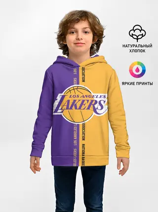 Детское худи / Los angeles lakers. NBA