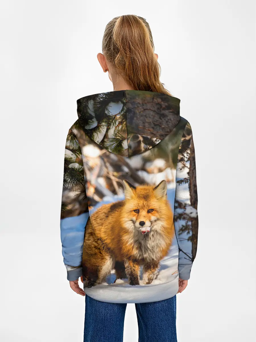 Детское худи / Лиса в лесу