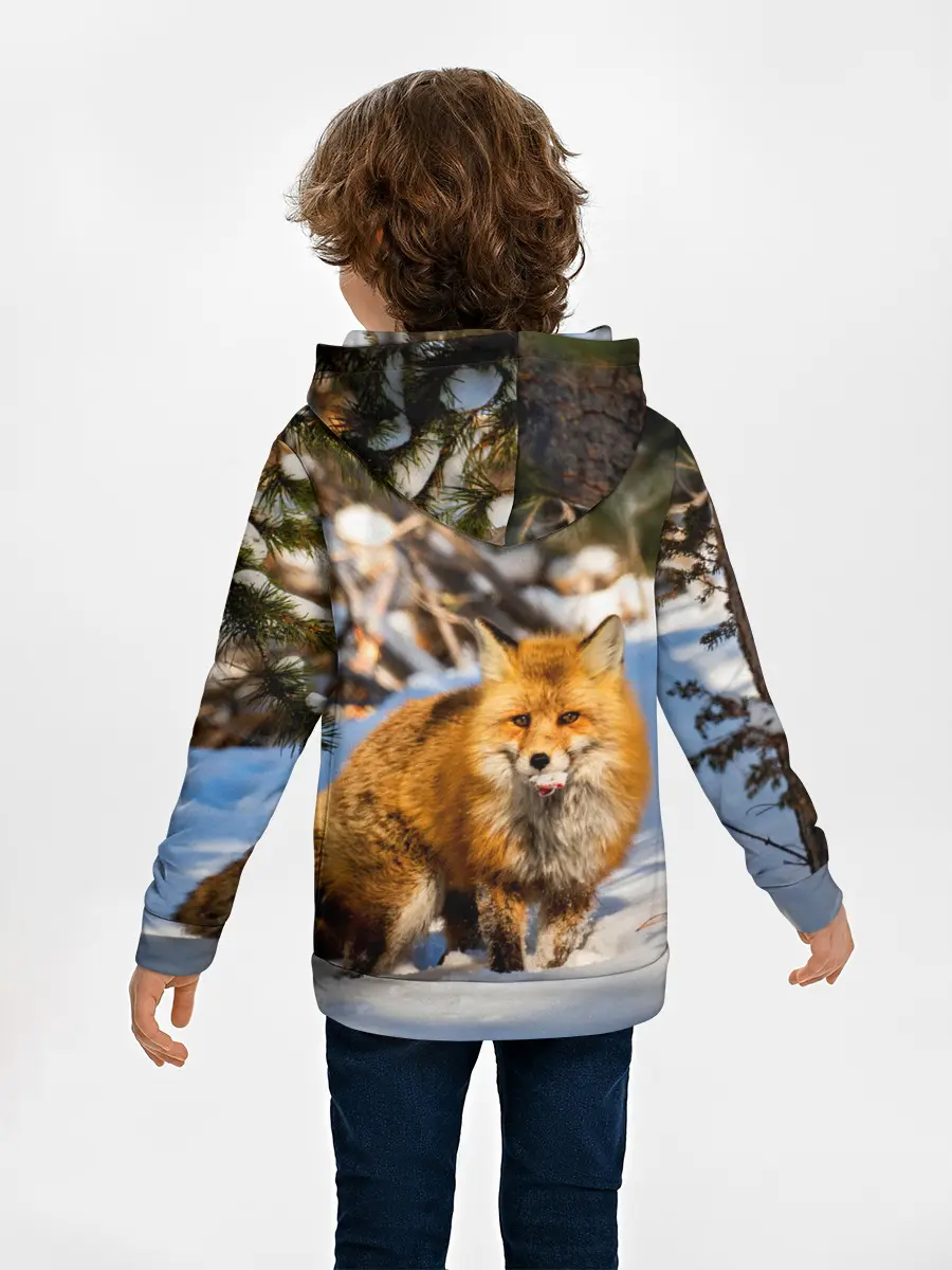 Детское худи / Лиса в лесу
