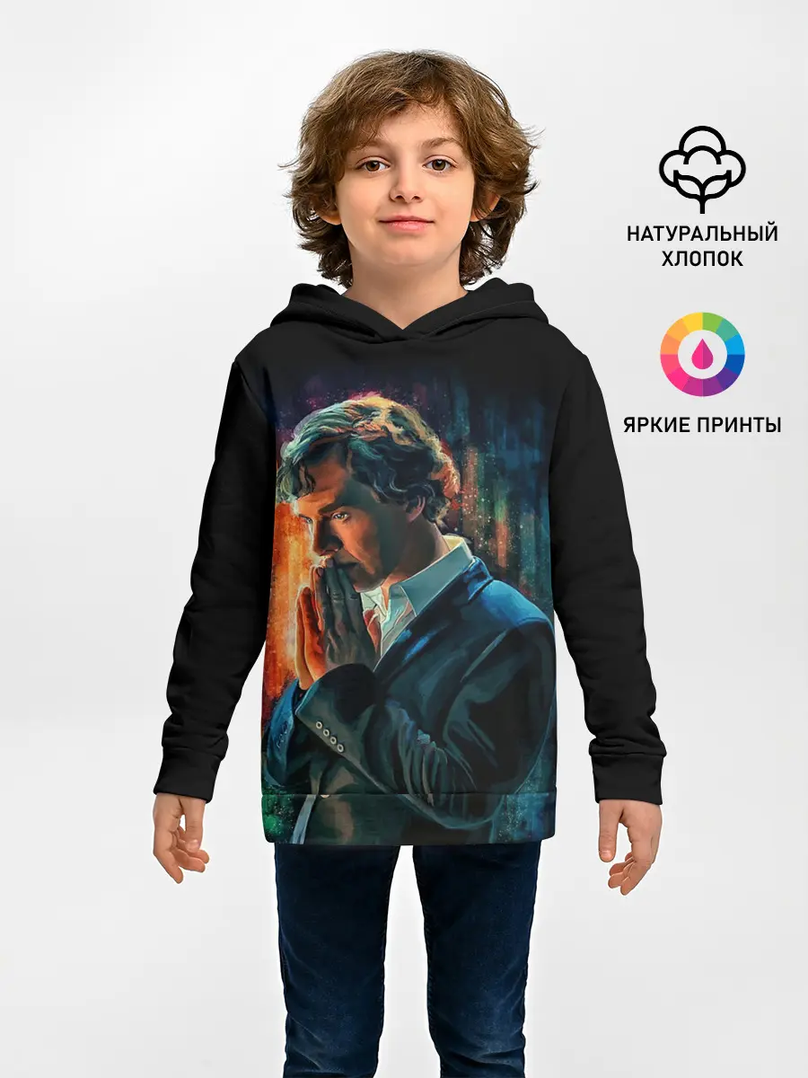 Детское худи / Sherlock