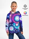Детское худи / Неоновые Цветы
