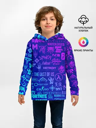 Детское худи / ЛОГОТИПЫ ИГР