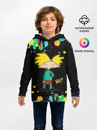 Детское худи / Эй, Арнольд! / Hey, Arnold