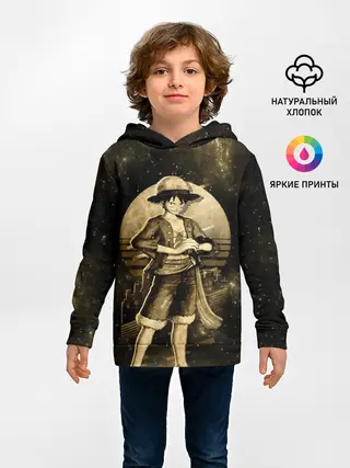 Детское худи / Манки Д. Луффи | One Piece