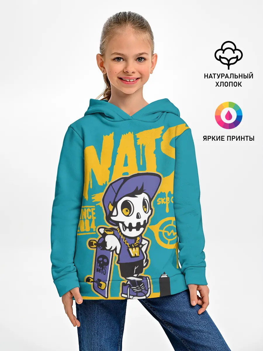 Детское худи / Граффити Wats