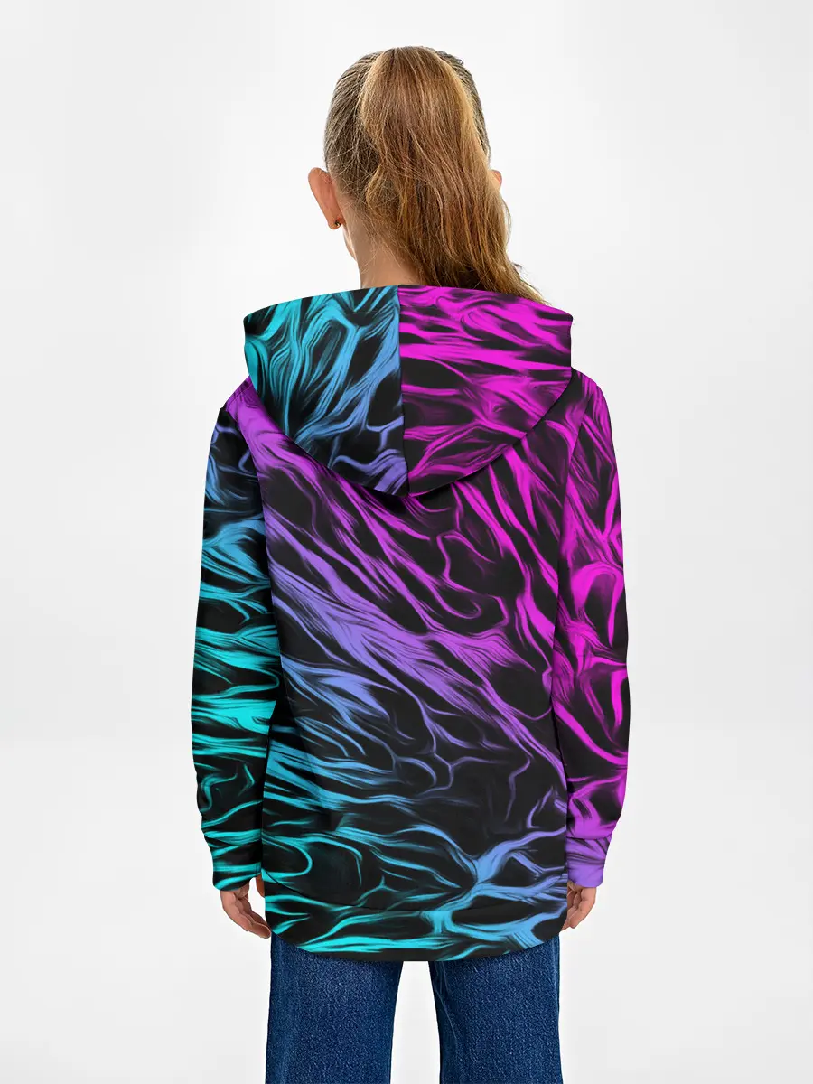 Детское худи / НЕОНОВЫЕ РАЗВОДЫ / НЕОН