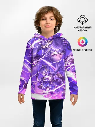 Детское худи / Баал | Genshin Impact | Геншин Импакт