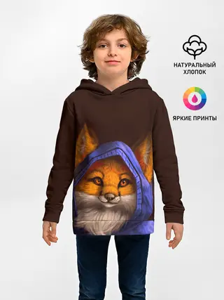 Детское худи / Лисенок в капюшоне