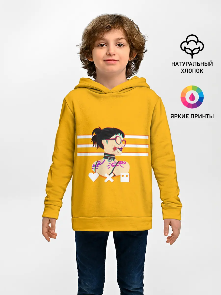 Детское худи / Love, Death and Robots | Lora Glitch