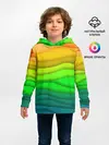 Детское худи / Цветные волны