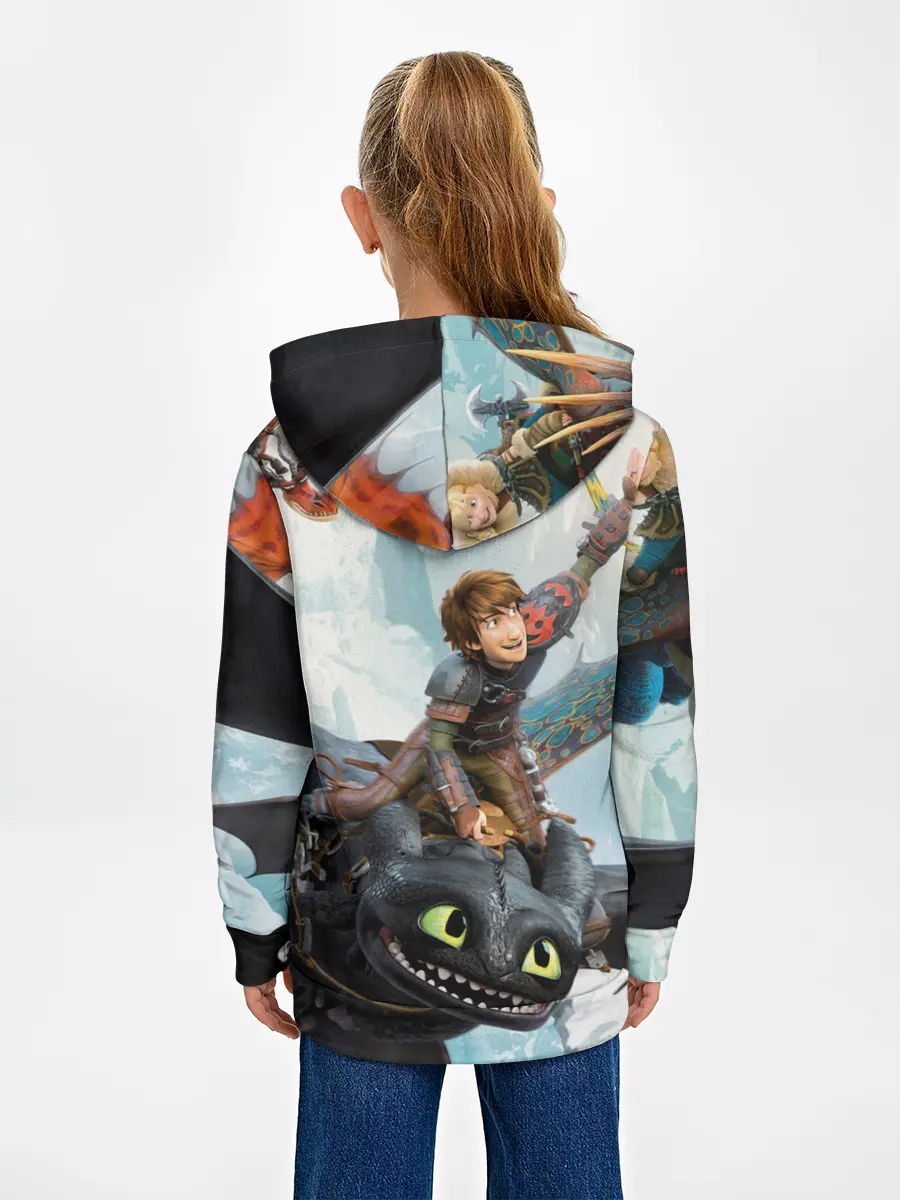 Детское худи / Как приручить дракона