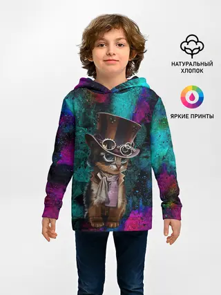 Детское худи / Сказочный Котик