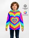 Детское худи / Цветные сердца | Colored hearts