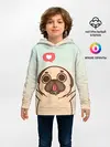 Детское худи / Puglie Pug Like
