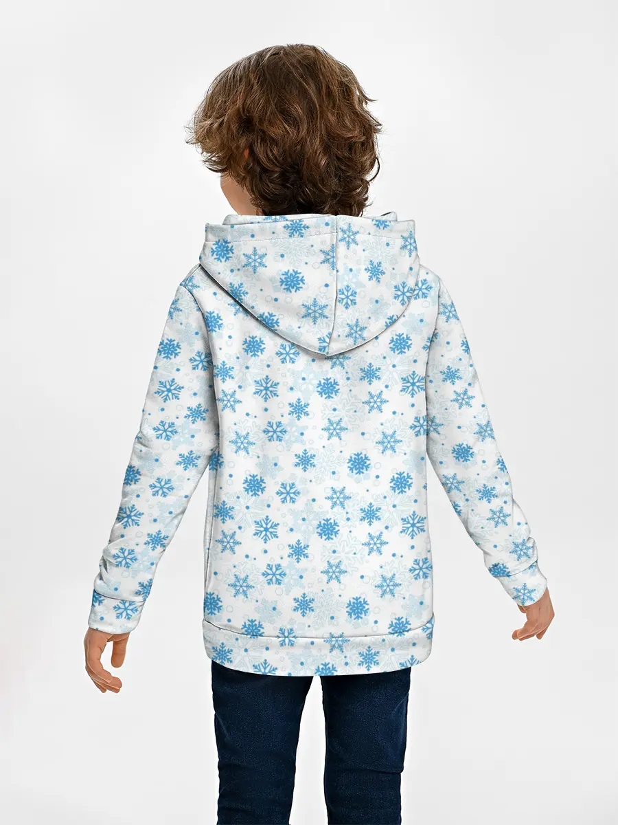Детское худи / Снежинки