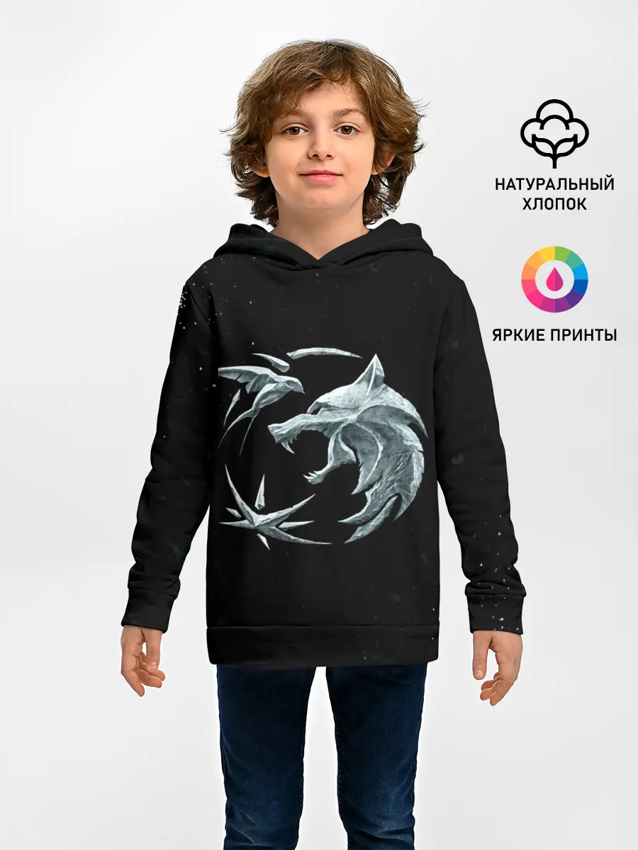 Детское худи / THE WITCHER - Символы