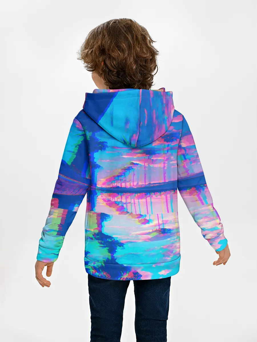 Детское худи / ГАВАЙИ ГЛИТЧ