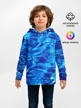 Детское худи / Голубая Вода