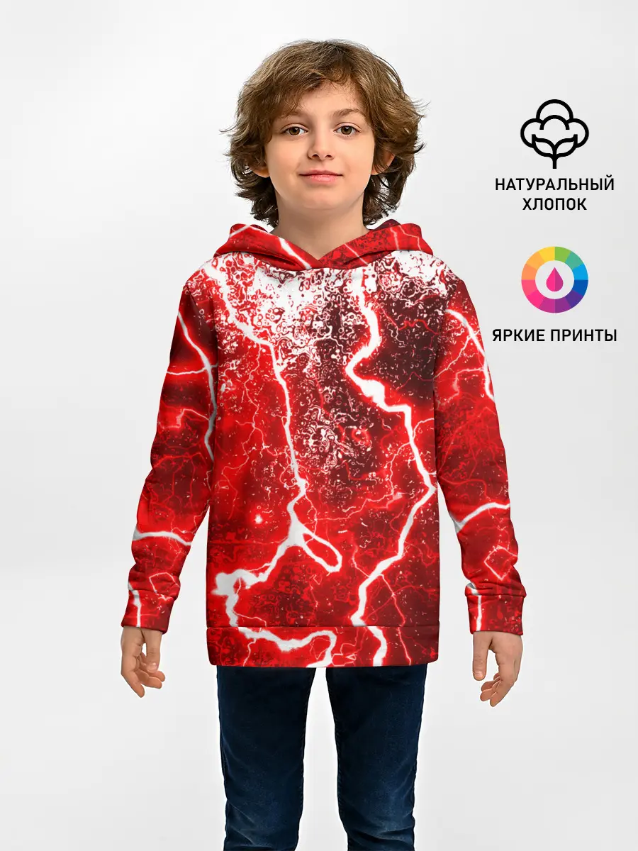 Детское худи / БРЫЗГИ КРАСОК