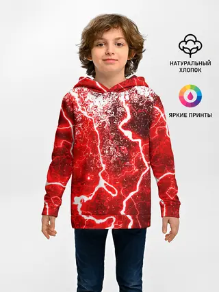 Детское худи / БРЫЗГИ КРАСОК