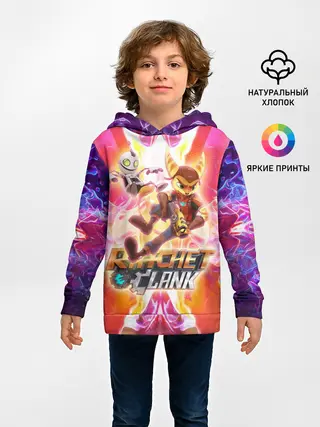 Детское худи / Рэтчет и Кланr игра