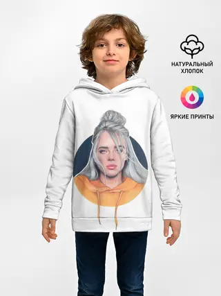 Детское худи / Billie Eilish art 1