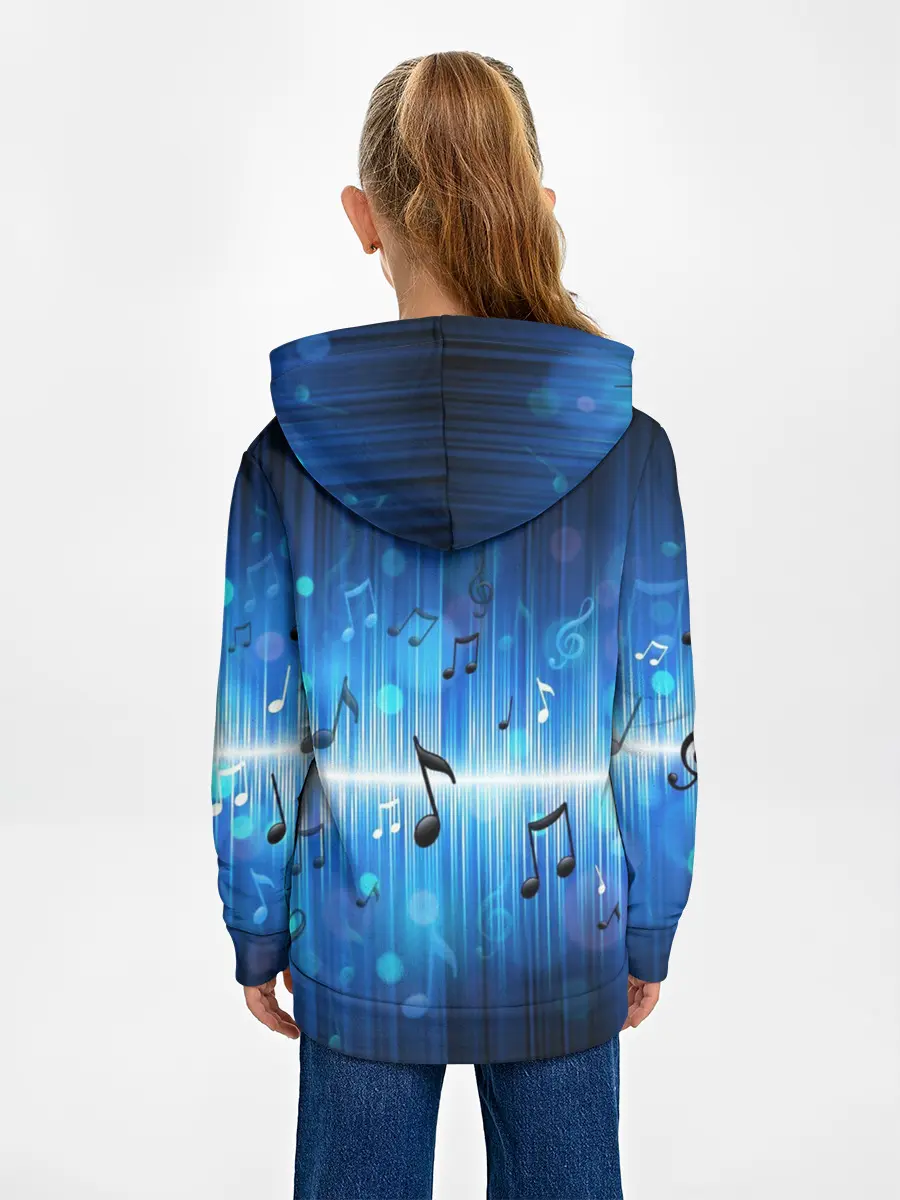 Детское худи / Абстракция музыка