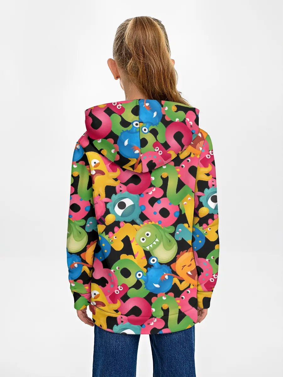 Детское худи / Monstry с цифрами