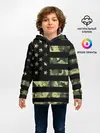 Детское худи / American Flag Camo