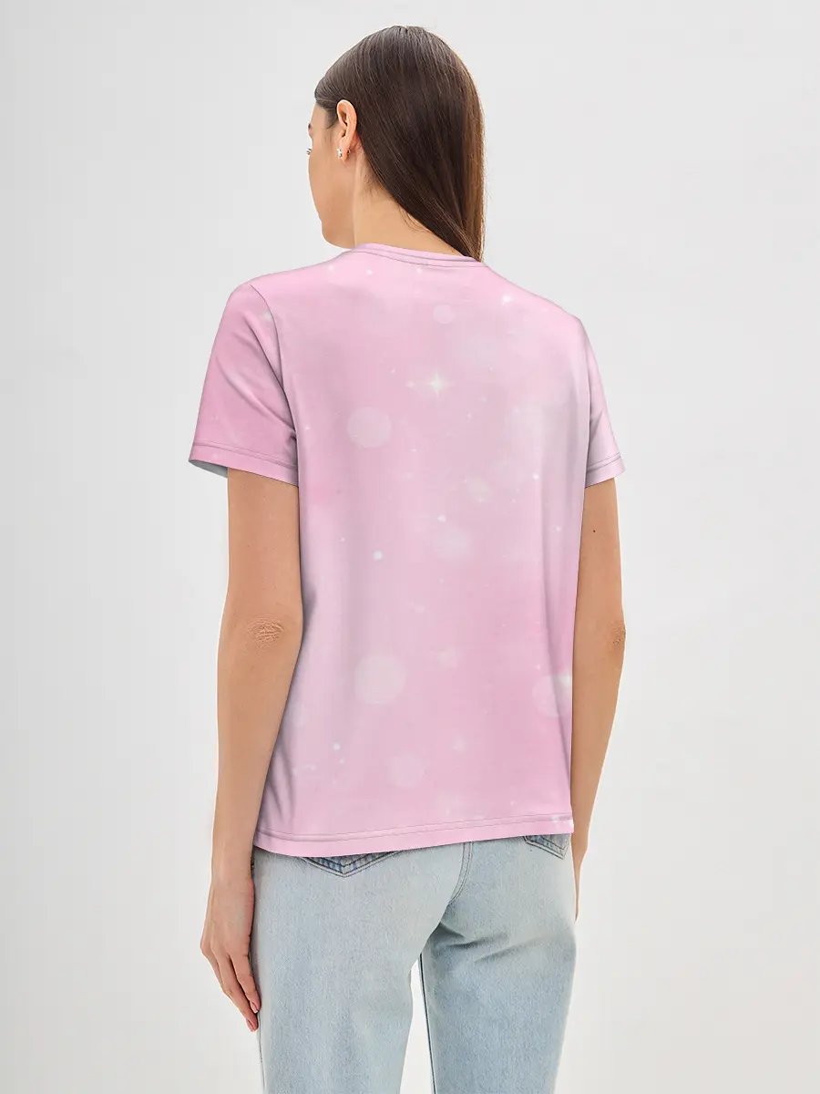 Женская базовая футболка / Совушка с шариком