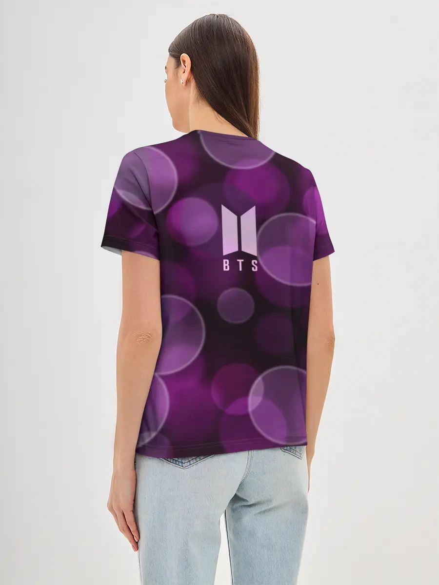 Женская базовая футболка / BTS