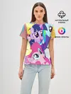 Женская базовая футболка / МАЛЕНЬКИЕ ПОНИ