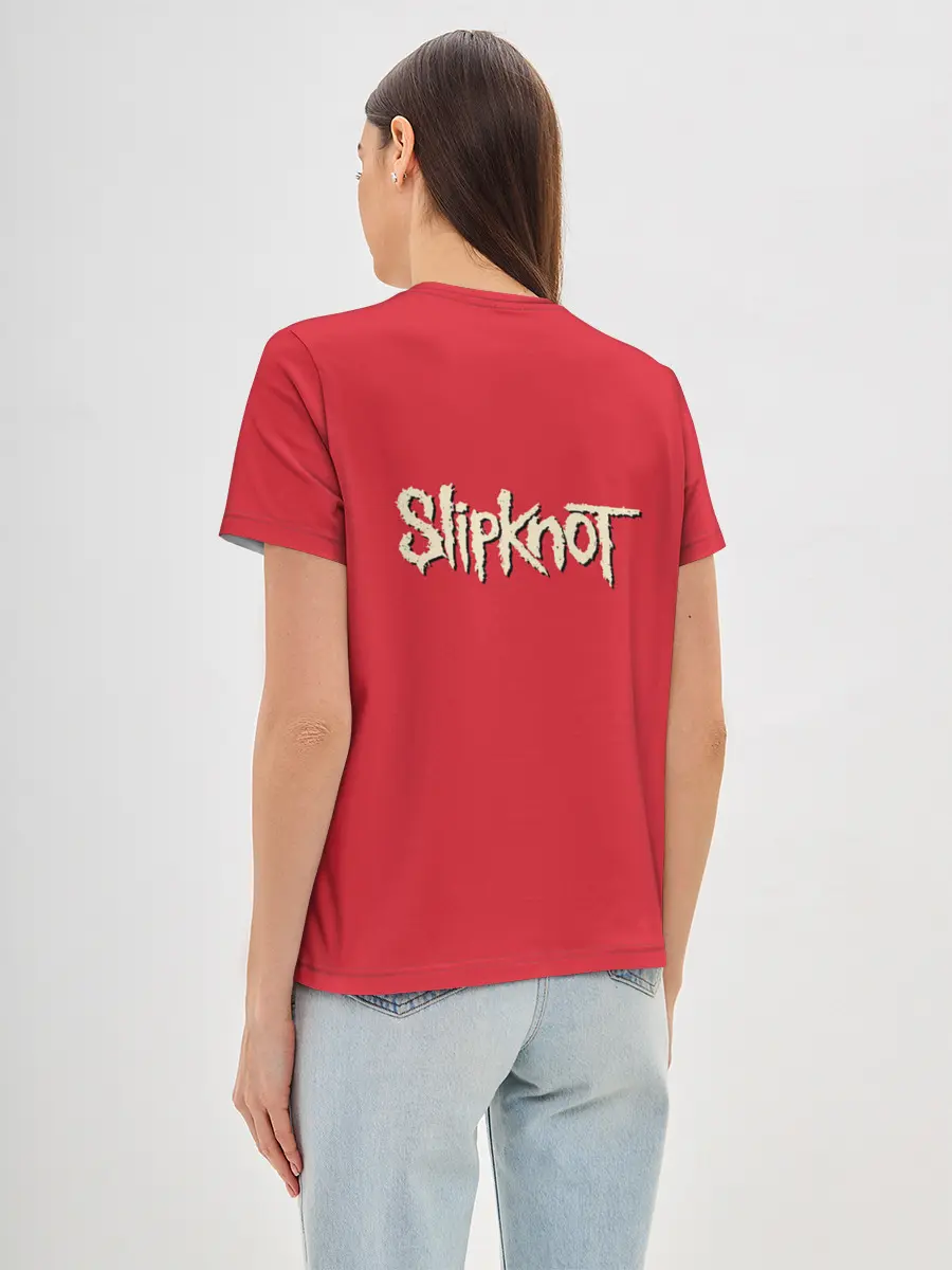 Женская базовая футболка / SLIPKNOT | СЛИПКНОТ