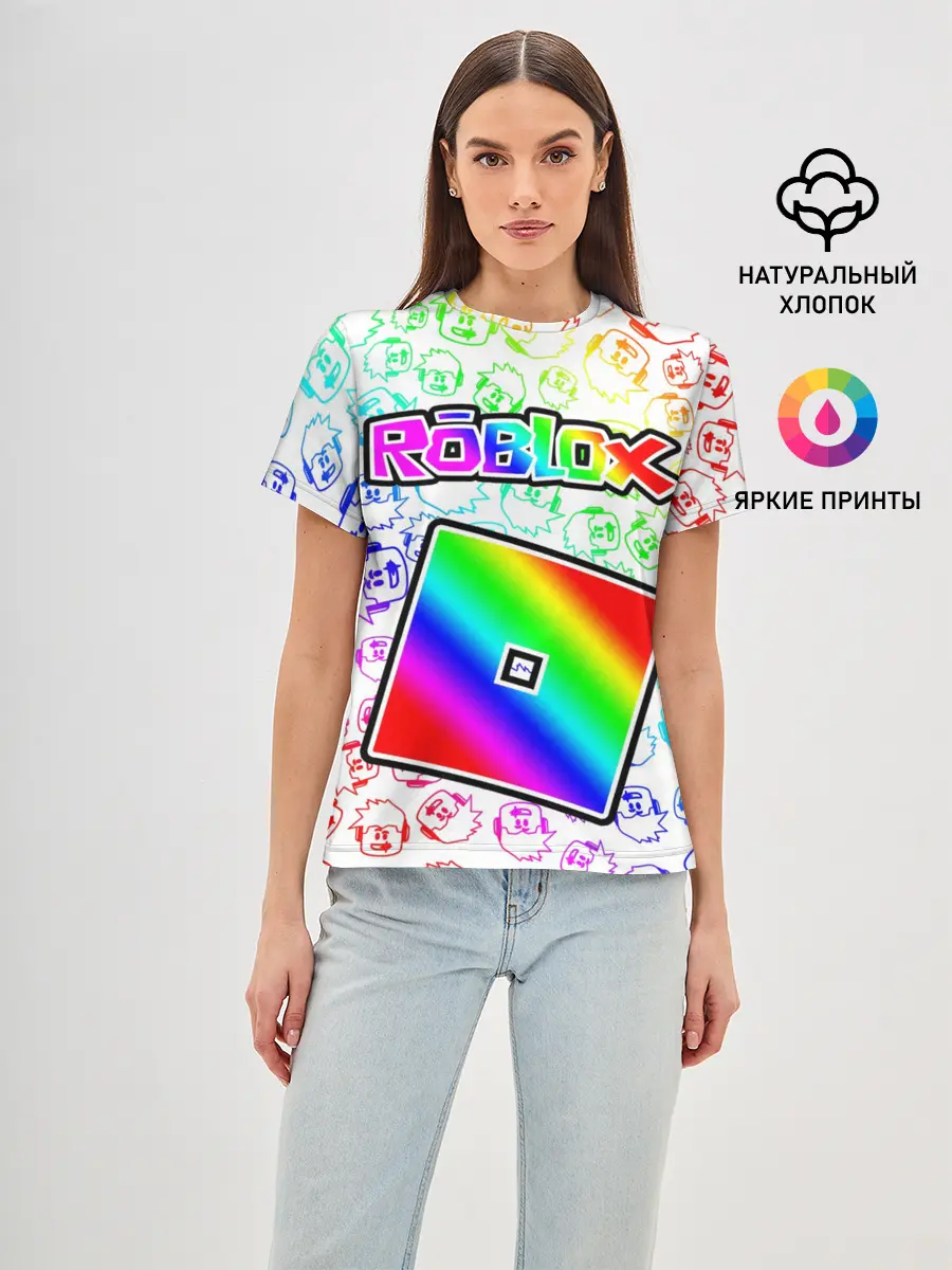 Женская базовая футболка / ROBLOX