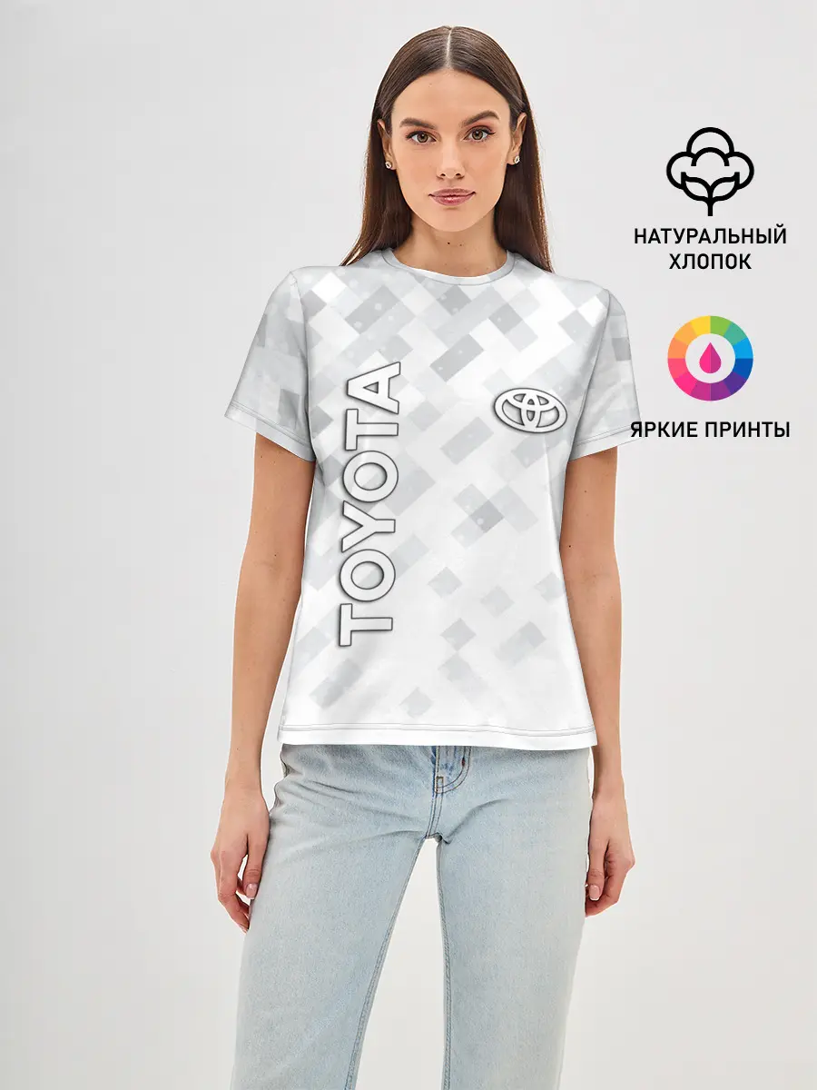 Женская базовая футболка / TOYOTA