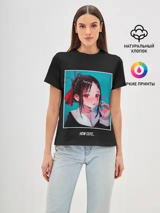 Женская базовая футболка / КАК МИЛО